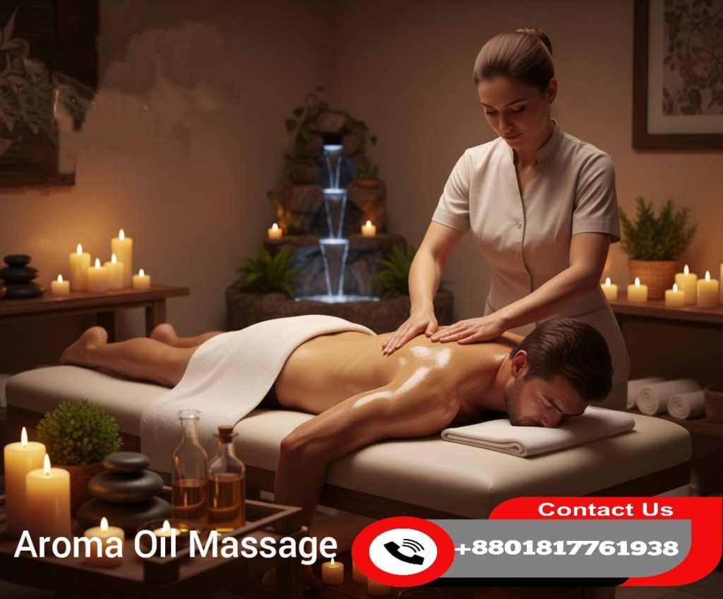 aroma oil massage
